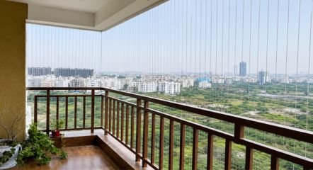 Invisible Grill for Balcony